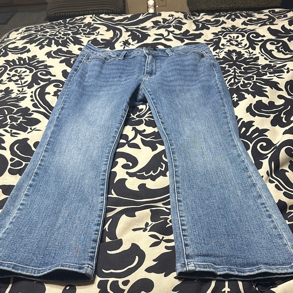 Judy Blue Classic Blue Wide Leg Jeans